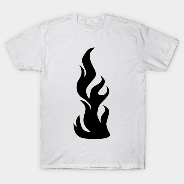 Flame Fire T-Shirt by ShirtyLife